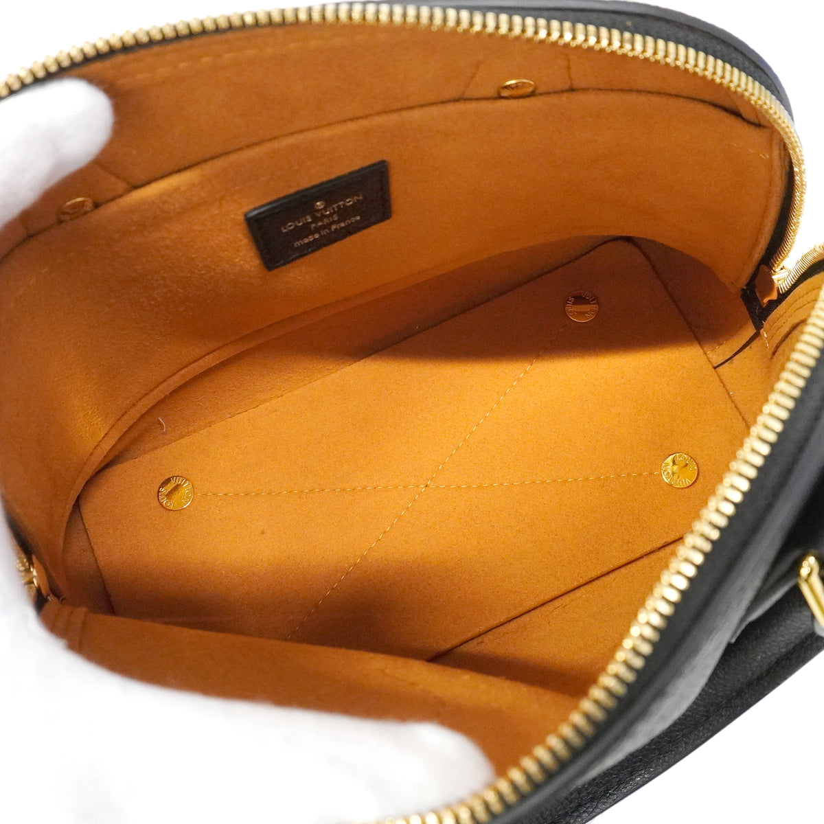 【6kd3890】ルイヴィトン ハンドバッグ モノグラム・アンプラント ネオアルマBB M44829 ノワール【中古】レディース