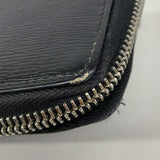 【6kd3893】グッチ 長財布 インターロッキングG 408801 レザー ブラック シルバー金具【中古】メンズ