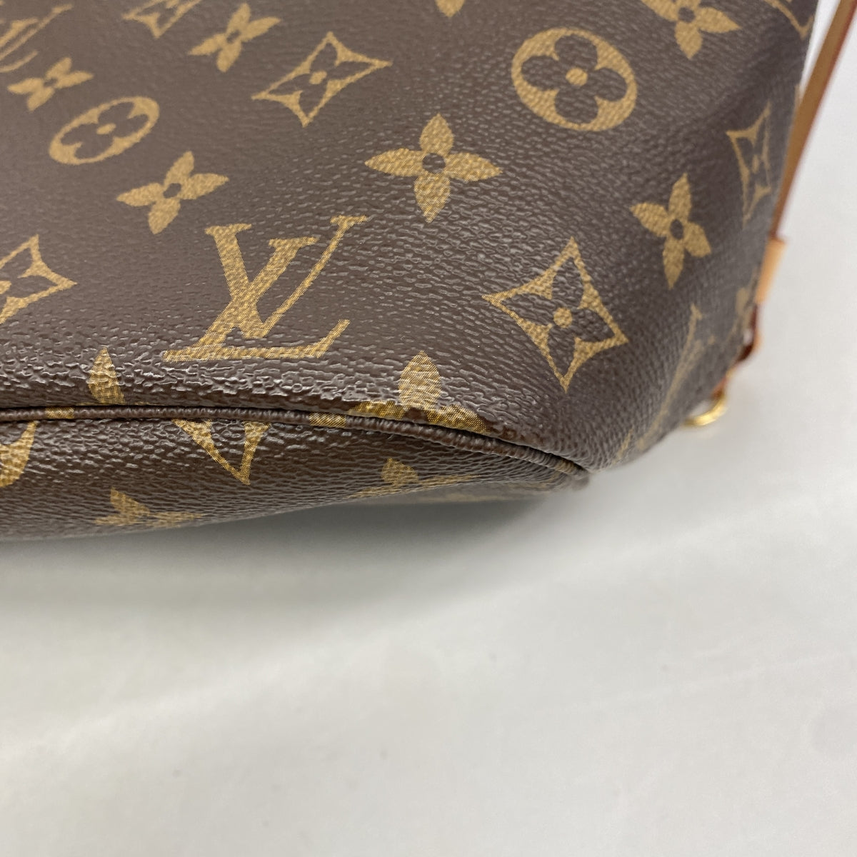 【6kd3894】ルイヴィトン トートバッグ モノグラム ネヴァーフルMM M41178 ピヴォワンヌ【中古】レディース