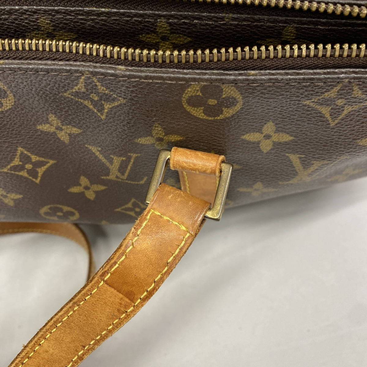 【6kd3895】ルイヴィトン トートバッグ モノグラム カバメゾ M51151 ブラウン【中古】レディース