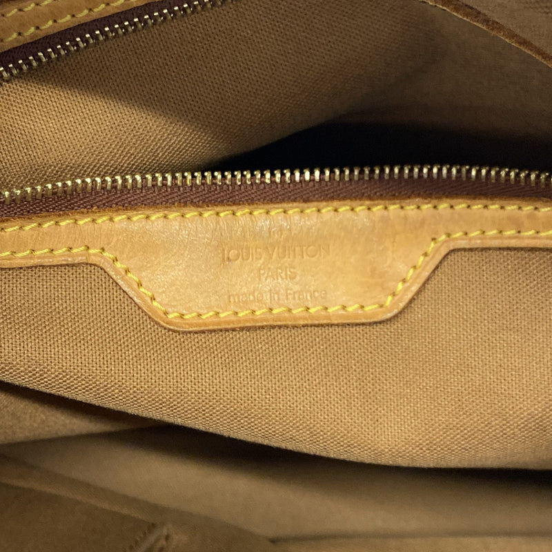 【6kd3895】ルイヴィトン トートバッグ モノグラム カバメゾ M51151 ブラウン【中古】レディース
