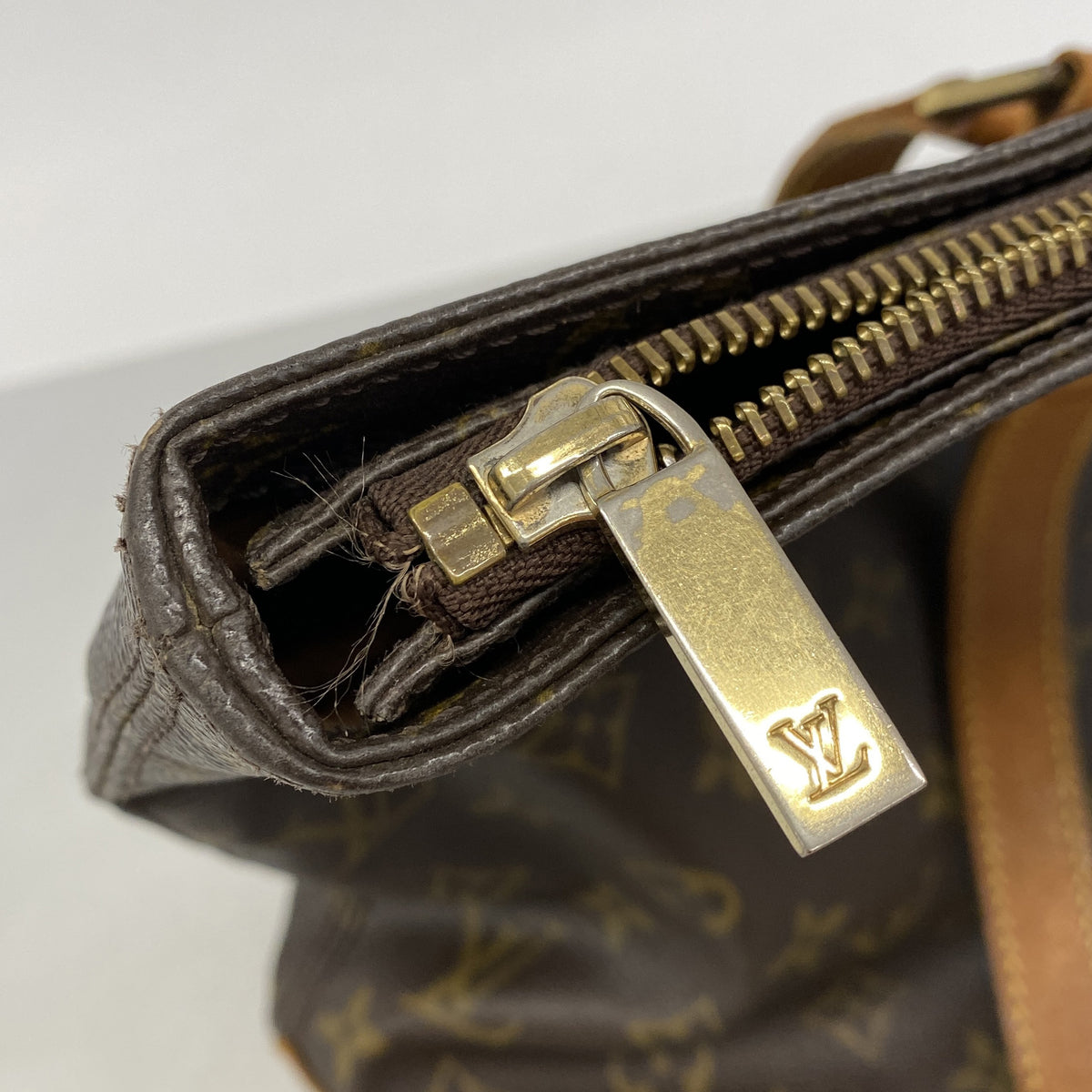 【6kd3895】ルイヴィトン トートバッグ モノグラム カバメゾ M51151 ブラウン【中古】レディース