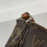 【6kd3899】ルイヴィトン ポーチ モノグラム ポシェットアクセソワール M51980 ブラウン【中古】レディース