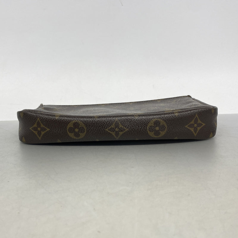【6kd3899】ルイヴィトン ポーチ モノグラム ポシェットアクセソワール M51980 ブラウン【中古】レディース