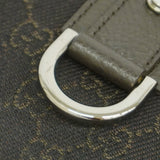 【6kd3916】グッチ ショルダーバッグ GGキャンバス 268637 キャンバス ダークブラウン シルバー金具【中古】レディース