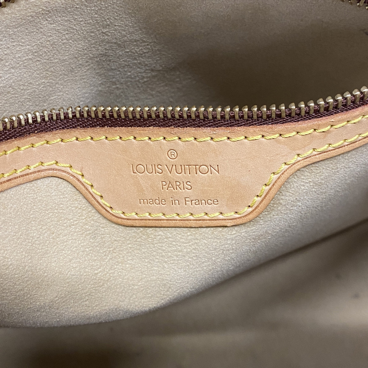 【6kd3920】ルイヴィトン ショルダーバッグ モノグラム ルーピングMM M51146 ブラウン【中古】レディース