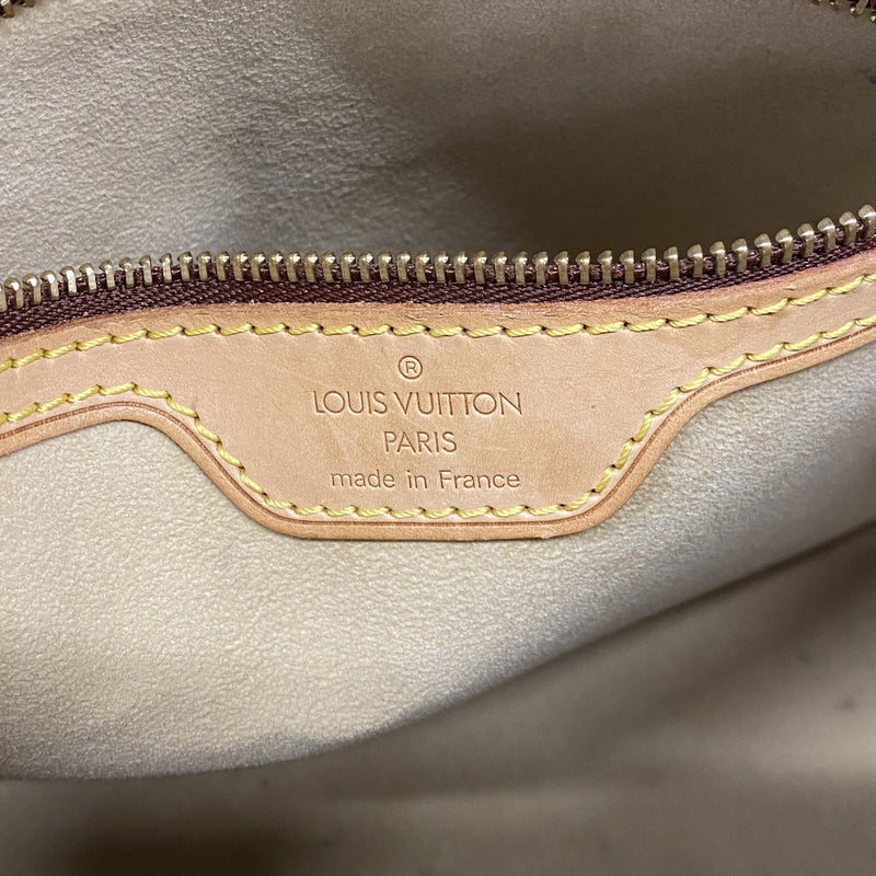 【6kd3920】ルイヴィトン ショルダーバッグ モノグラム ルーピングMM M51146 ブラウン【中古】レディース