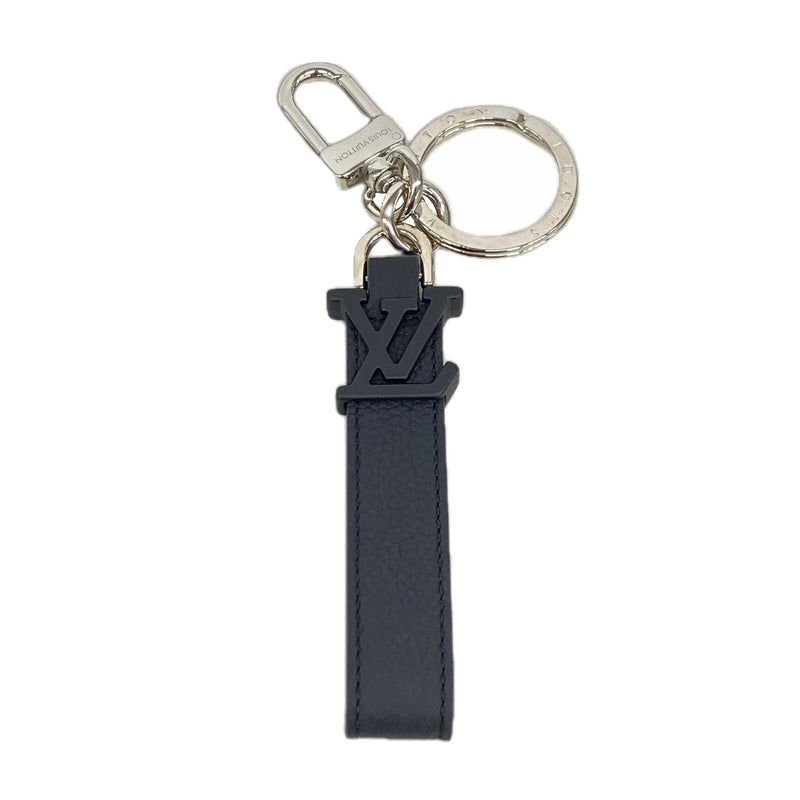 【6kd3929】ルイヴィトン キーホルダー・チャーム LVアエログラム ドラゴンヌアエログラム M01194 ブラック【中古】メンズ