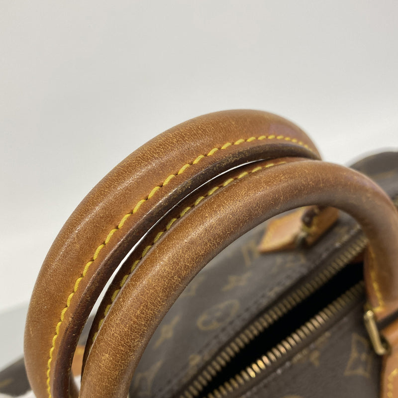 【6kd3945】ルイヴィトン ハンドバッグ モノグラム スピーディ30 M41108 ブラウン【中古】レディース