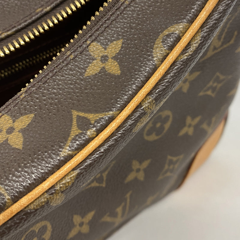 【6kd3949】ルイヴィトン ショルダーバッグ モノグラム ブローニュ30 M51265 ブラウン【中古】レディース