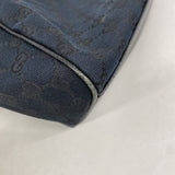 【6kd3950】グッチ ショルダーバッグ GGキャンバス 154982 キャンバス ブラック シャンパンゴールド金具【中古】レディース