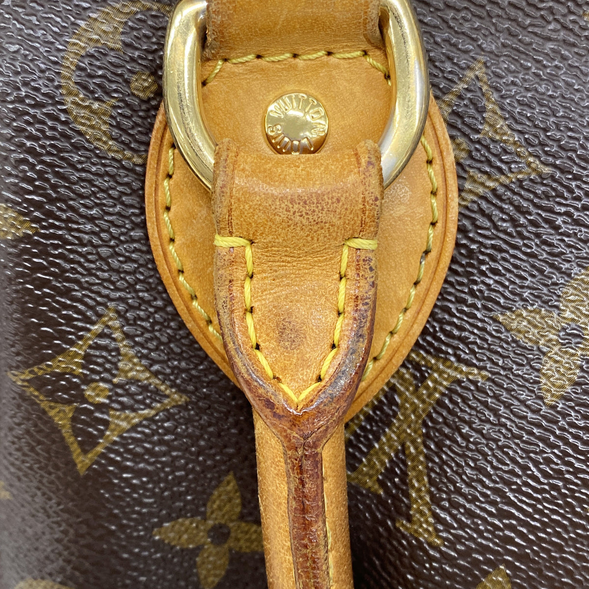 【6kd3957】ルイヴィトン ハンドバッグ モノグラム ティヴォリPM M40143 ブラウン【中古】レディース