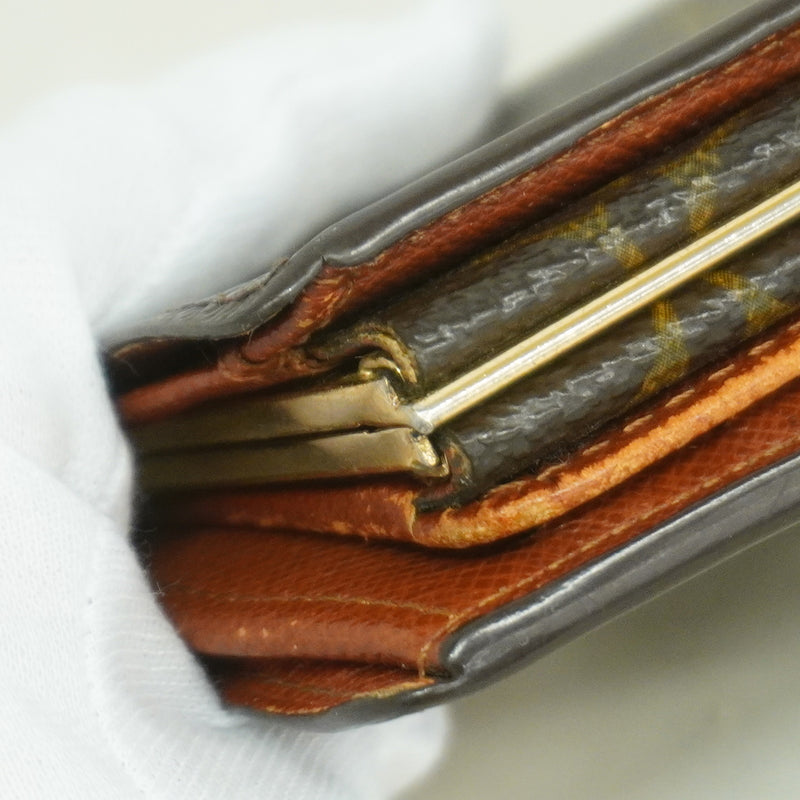 【6kd3979】ルイヴィトン 財布 モノグラム ポルトモネビエヴィエノワ M61663 ブラウン【中古】レディース