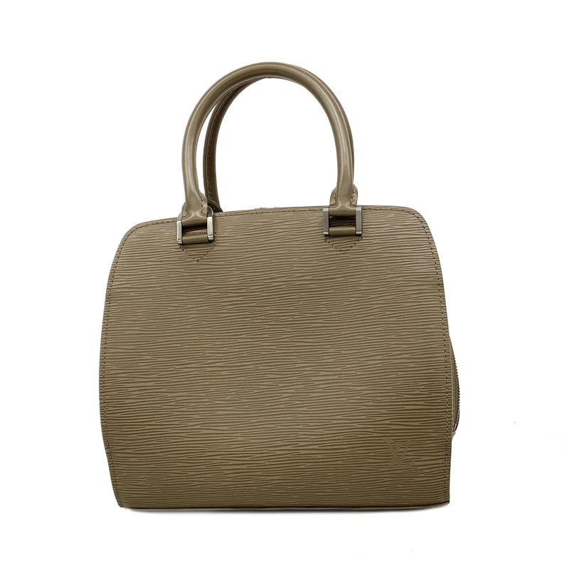【6kd3997】ルイヴィトン ハンドバッグ エピ ポンヌフ M5205C ペッパー【中古】レディース