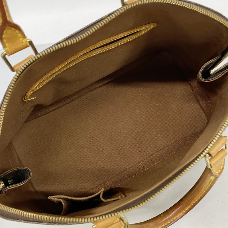 【6kd4005-h】ルイヴィトン ハンドバッグ モノグラム アルマ M51130 ブラウン【中古】レディース