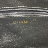 【6kd4029】シャネル ショルダーバッグ マトラッセ チェーンショルダー ラムスキン ブラック ゴールド金具【中古】レディース