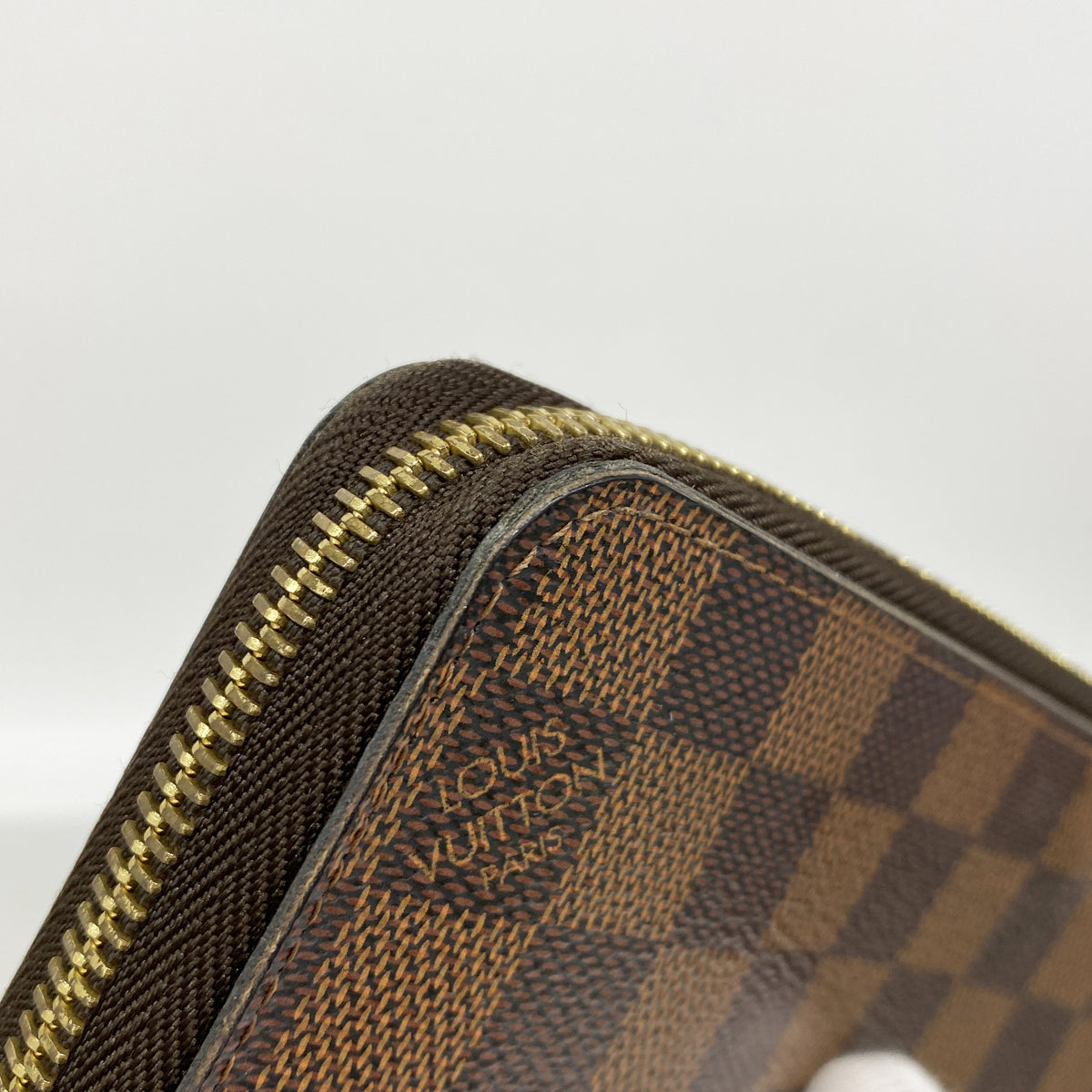 【6kd4038】ルイヴィトン 長財布 ダミエ ジッピーウォレット N41661 エベヌ【中古】メンズ レディース ユニセックス