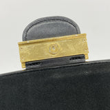 【6kd4045】ルイヴィトン ショルダーバッグ エピ ドーフィーヌMM M56141 ノワール【中古】レディース