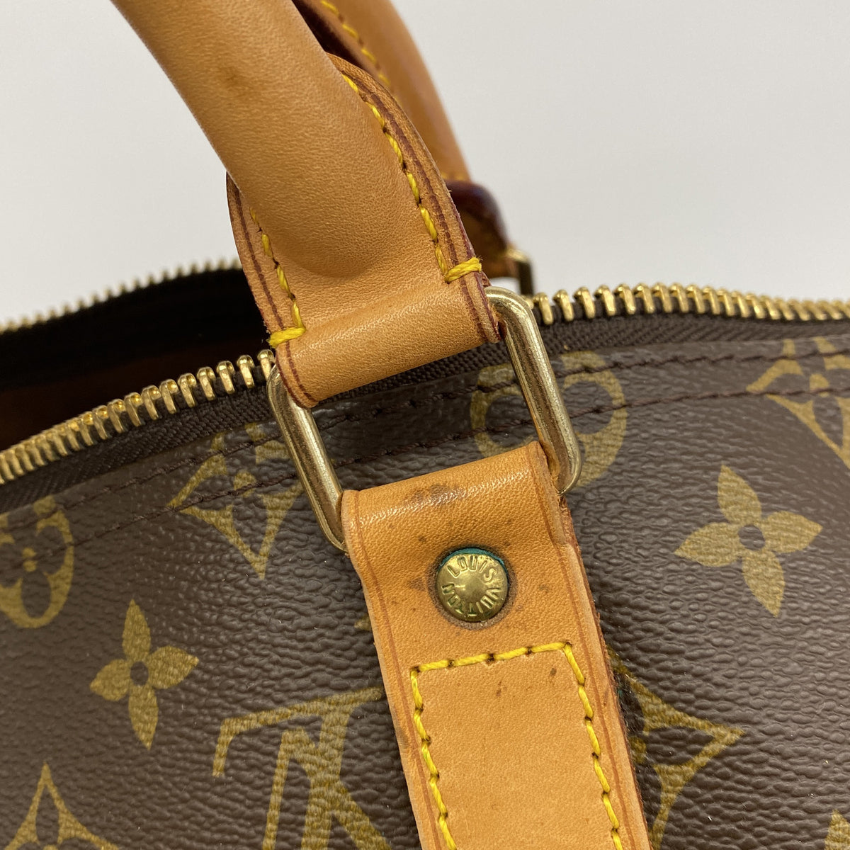 【6kd4054】ルイヴィトン ボストンバッグ モノグラム キーポルバンドリエール50 M41416 ブラウン【中古】メンズ レディース ユニセックス