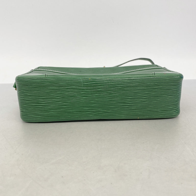【6kd4055】ルイヴィトン ショルダーバッグ エピ トロカデロ27 M52304 ボルネオグリーン【中古】レディース