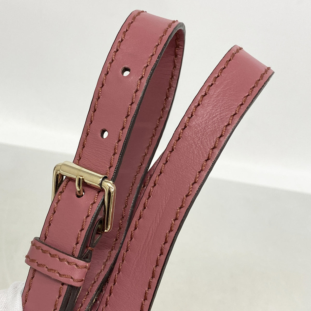 【6kd4141】グッチ ハンドバッグ GGキャンバス 247902 キャンバス ベージュ ピンク シャンパンゴールド金具 2wayバッグ【中古】レディース