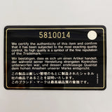 【6kd4144】シャネル 三つ折り財布 レザー ブラック ゴールド金具【中古】レディース