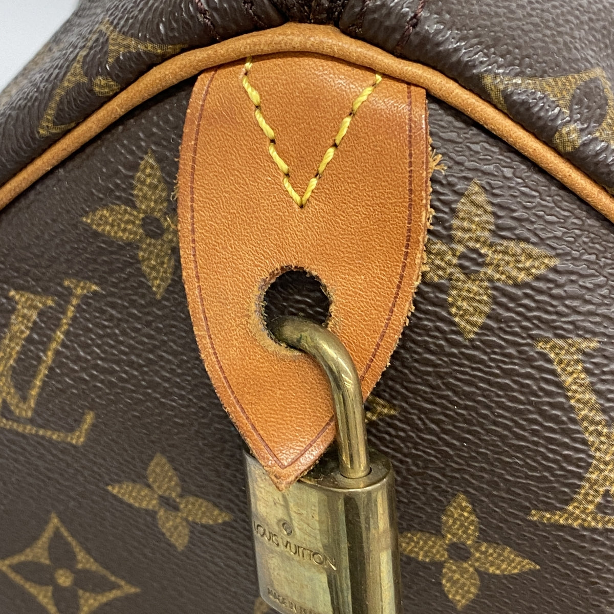 【6kd4145】ルイヴィトン ハンドバッグ モノグラム スピーディ40 M41106 ブラウン【中古】レディース