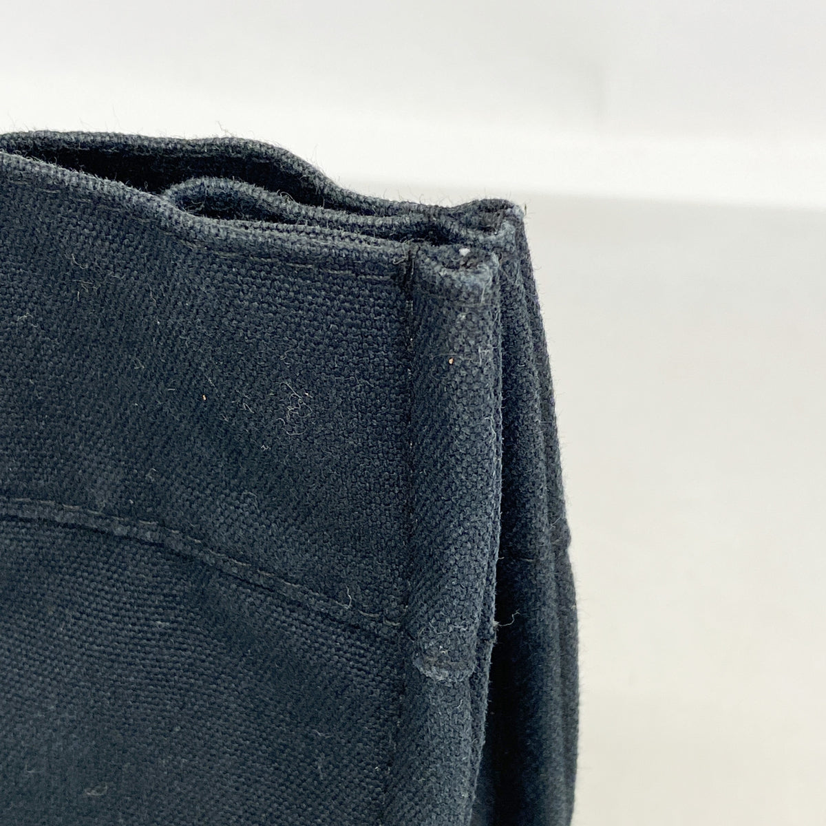 【6kd4148】エルメス トートバッグ フールトゥPM キャンバス ブラック シルバー金具【中古】メンズ レディース ユニセックス