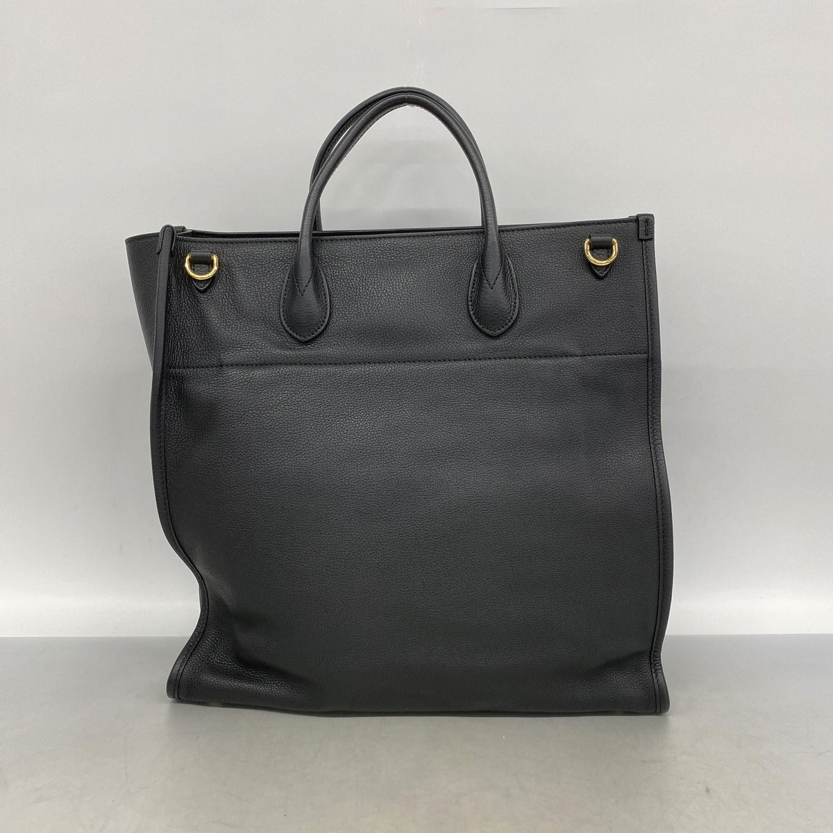 【6kd4158】グッチ トートバッグ 674850 レザー ブラック ゴールド金具 2wayバッグ【中古】メンズ