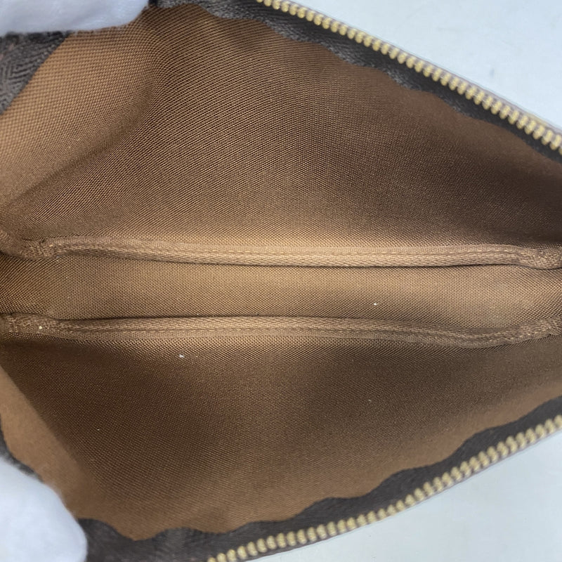 【6kd4174】ルイヴィトン ポーチ モノグラム ポシェットアクセソワール M51980 ブラウン【中古】レディース