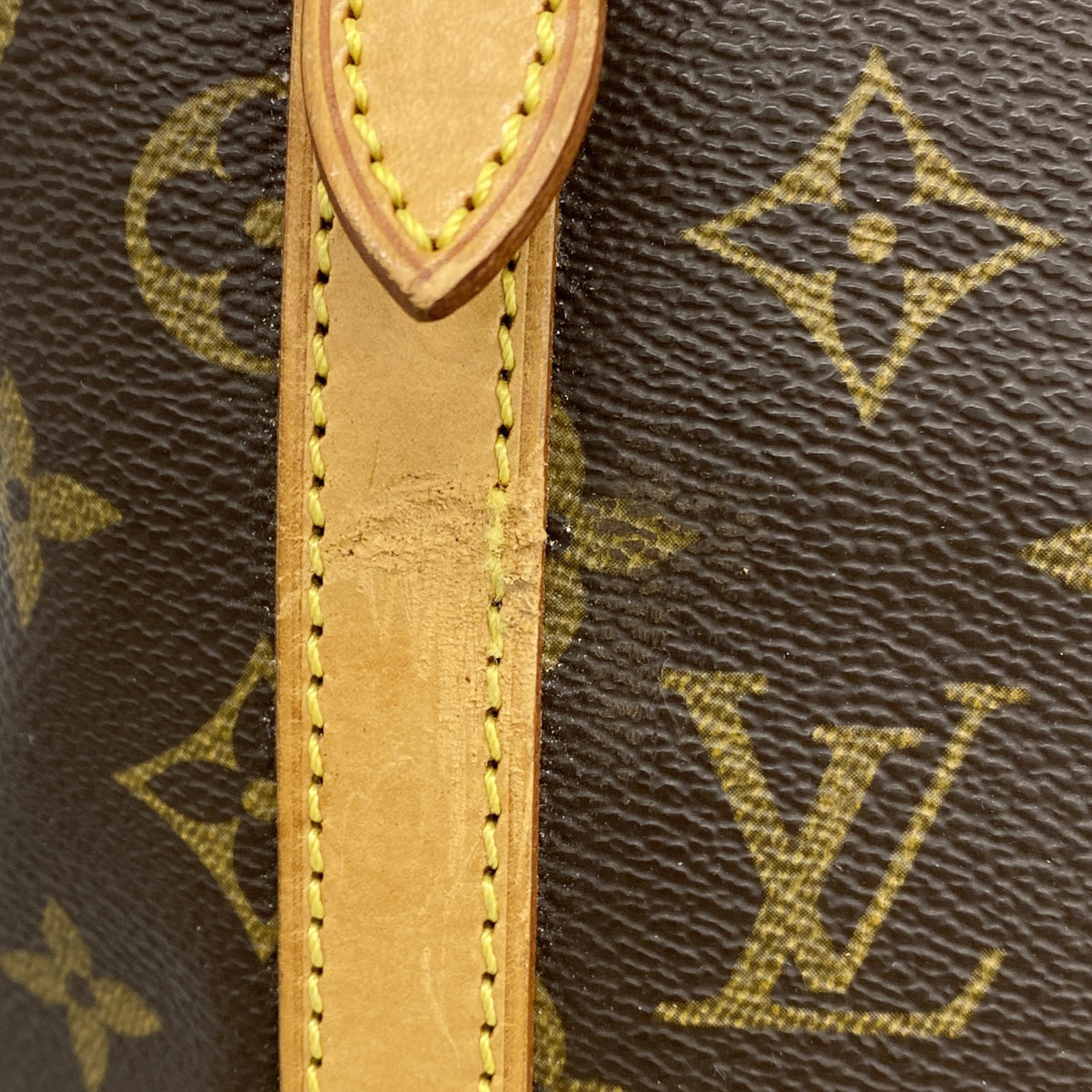 【6kd4179】ルイヴィトン トートバッグ モノグラム バケットGM M42236 ブラウン【中古】レディース