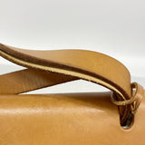 【6kd4188-e】エルメス ハンドバッグ エールバッグPM トワルGM ナチュラル シルバー金具 □F刻印 2wayバッグ【中古】レディース