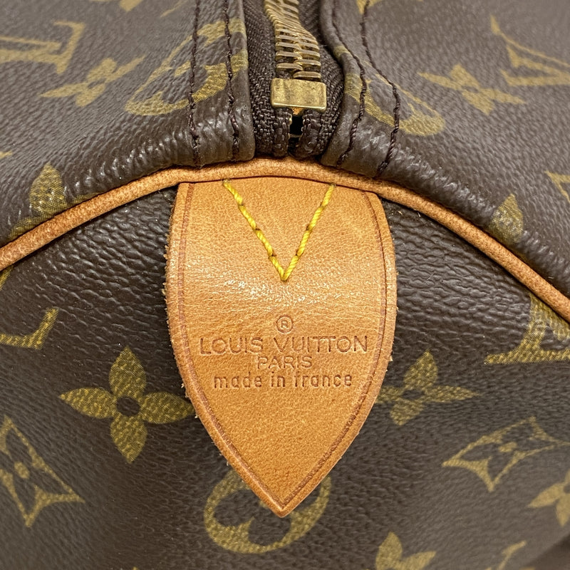 【6kd4205】ルイヴィトン ハンドバッグ モノグラム スピーディ35 M41107 ブラウン【中古】レディース