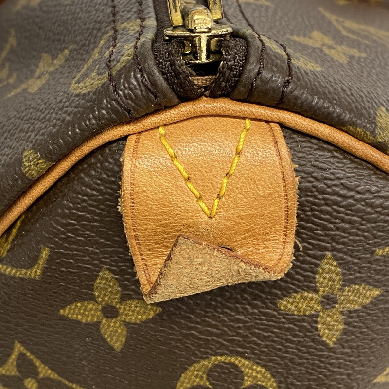 【6kd4205】ルイヴィトン ハンドバッグ モノグラム スピーディ35 M41107 ブラウン【中古】レディース