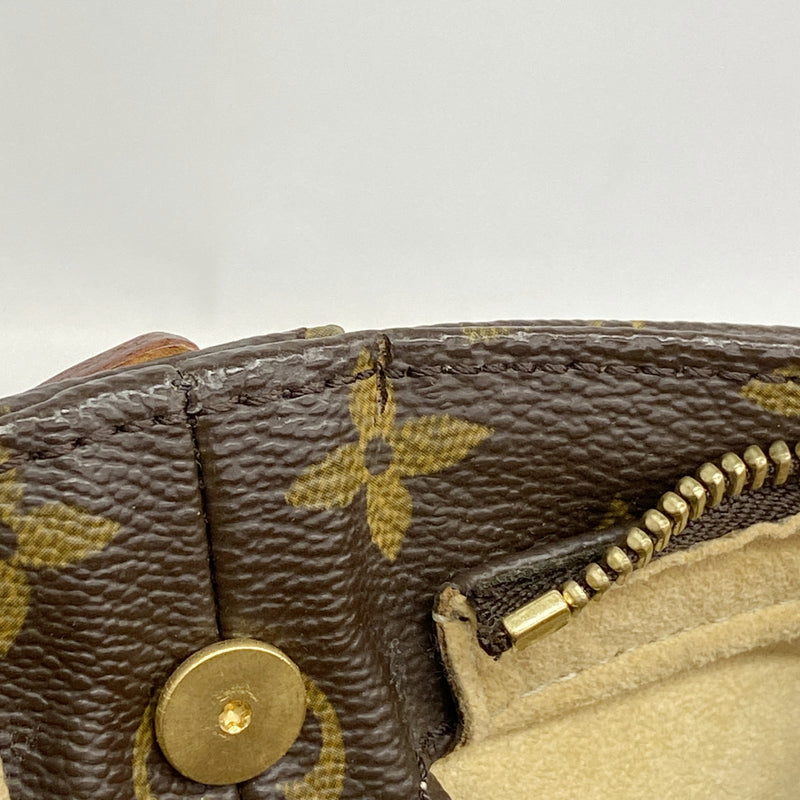 【6kd4206】ルイヴィトン ショルダーバッグ モノグラム ルーピングGM M51145 ブラウン【中古】レディース