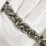 【6kd4208】グッチ ショルダーバッグ GGマーモント 447632 レザー ブラック シルバー金具【中古】レディース