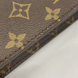 【6kd4212】ルイヴィトン ビジネスバッグ モノグラム フェルモワール M53305 ブラウン【中古】メンズ