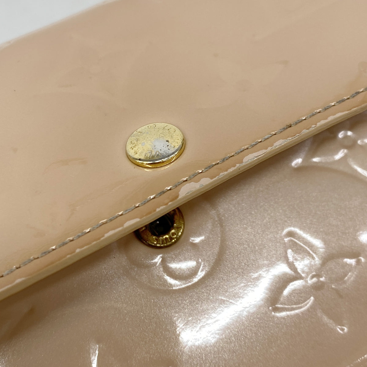 【6kd4216】ルイヴィトン 長財布 ヴェルニ ポルトフォイユサラ M91522 ローズフロランタン【中古】レディース