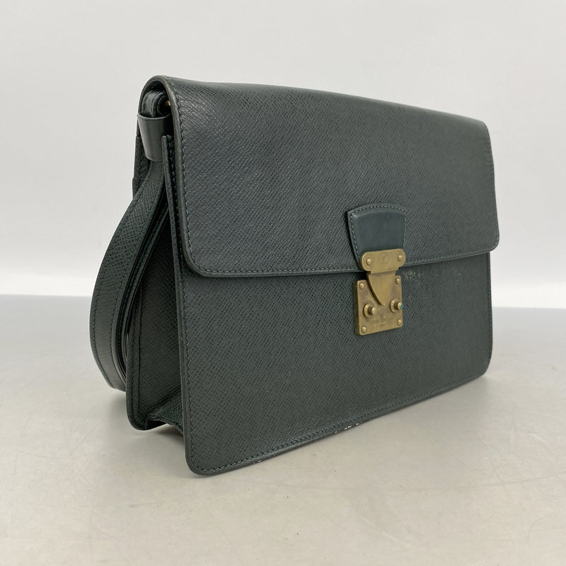 【6kd4224】ルイヴィトン クラッチバッグ タイガ ポシェットクラド M30194 エピセア【中古】メンズ