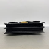 【6kd4245】サルヴァトーレフェラガモ ハンドバッグ ガンチーニ レザー ブラック ゴールド金具 2wayバッグ【中古】レディース