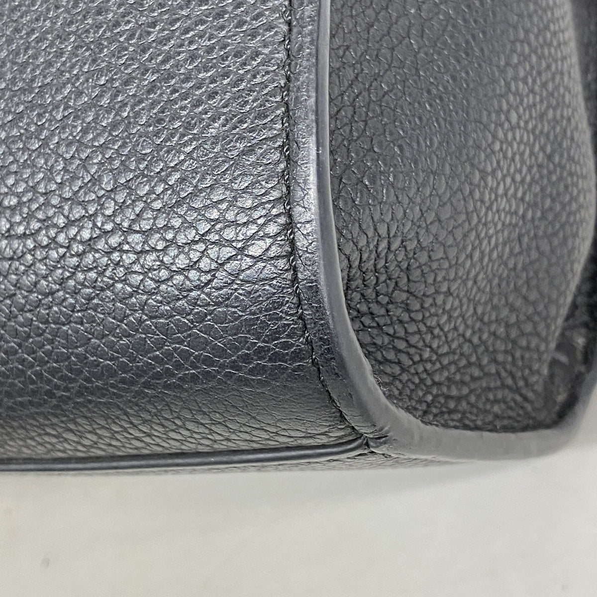 【6kd4246】フェンディ ハンドバッグ ゴートゥーショッパー レザー ブラック シルバー金具 2wayバッグ【中古】レディース