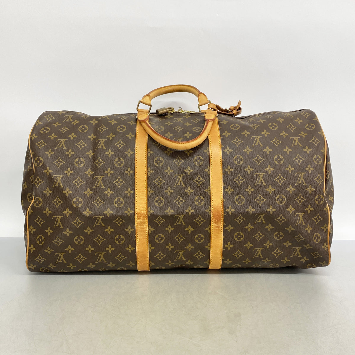 【6kd4253】ルイヴィトン ボストンバッグ モノグラム キーポル60 M41422 ブラウン【中古】メンズ レディース ユニセックス