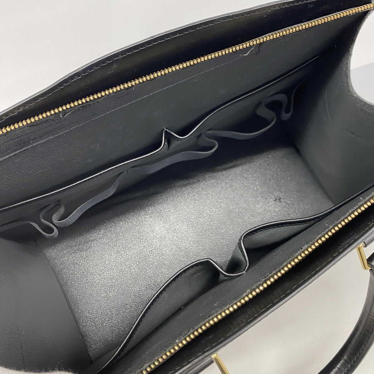 【6kd4264】ルイヴィトン ハンドバッグ エピ リヴィエ M48182 ノワール【中古】レディース