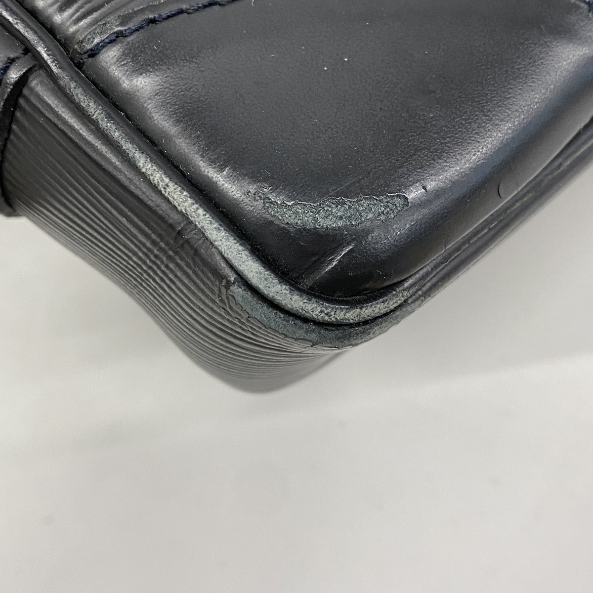 【6kd4265】ルイヴィトン ビジネスバッグ エピ ポルトドキュマンヴォワヤージュ M59162 ノワール【中古】メンズ