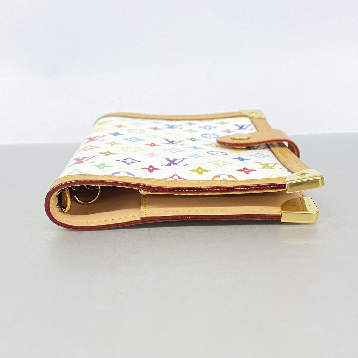 【6kd4268】ルイヴィトン 手帳カバー モノグラム・マルチカラー アジェンダPM R20896 ブロン【中古】レディース