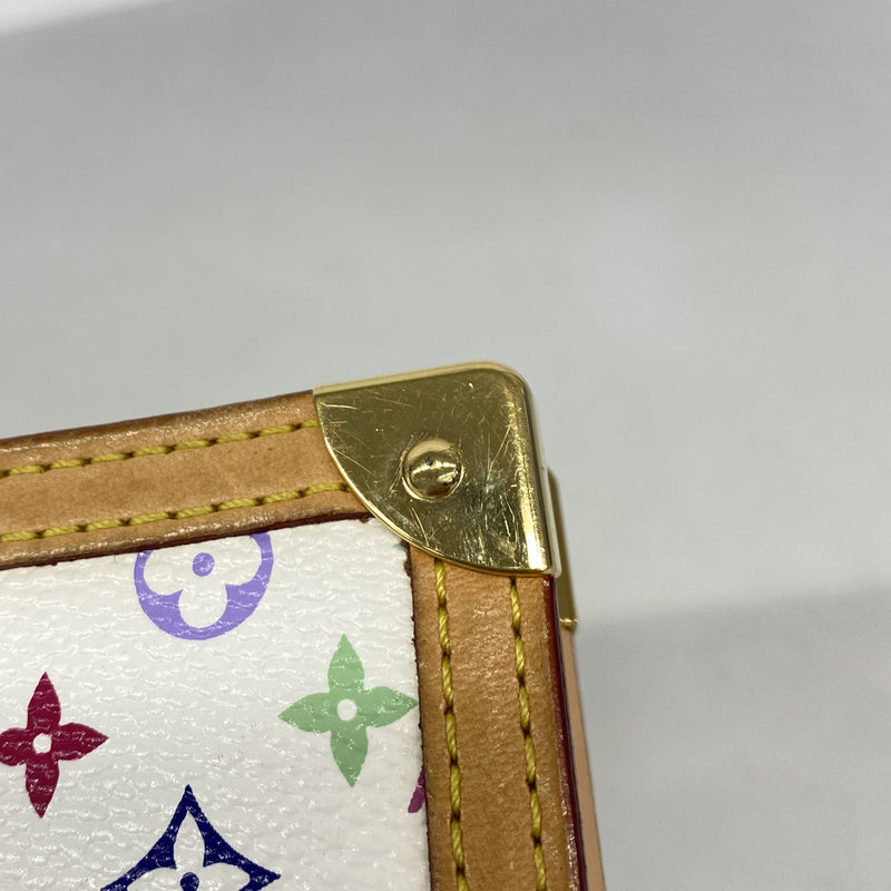 【6kd4268】ルイヴィトン 手帳カバー モノグラム・マルチカラー アジェンダPM R20896 ブロン【中古】レディース