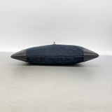 【6kd4269】グッチ ショルダーバッグ GGキャンバス 001 4057 キャンバス ブラック シルバー金具【中古】レディース