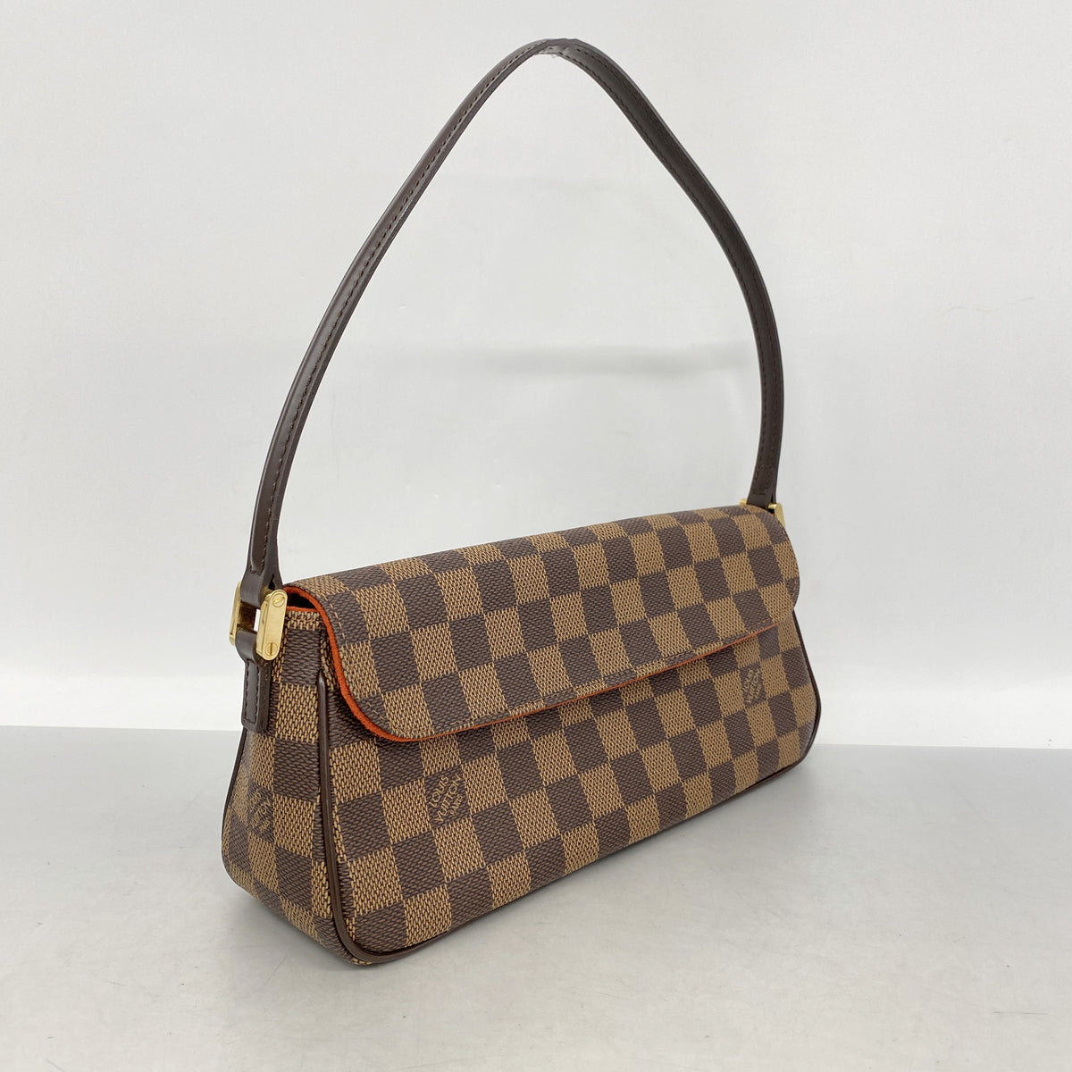 【6kd4272】ルイヴィトン ショルダーバッグ ダミエ レコレータ N51299 エベヌ【中古】レディース