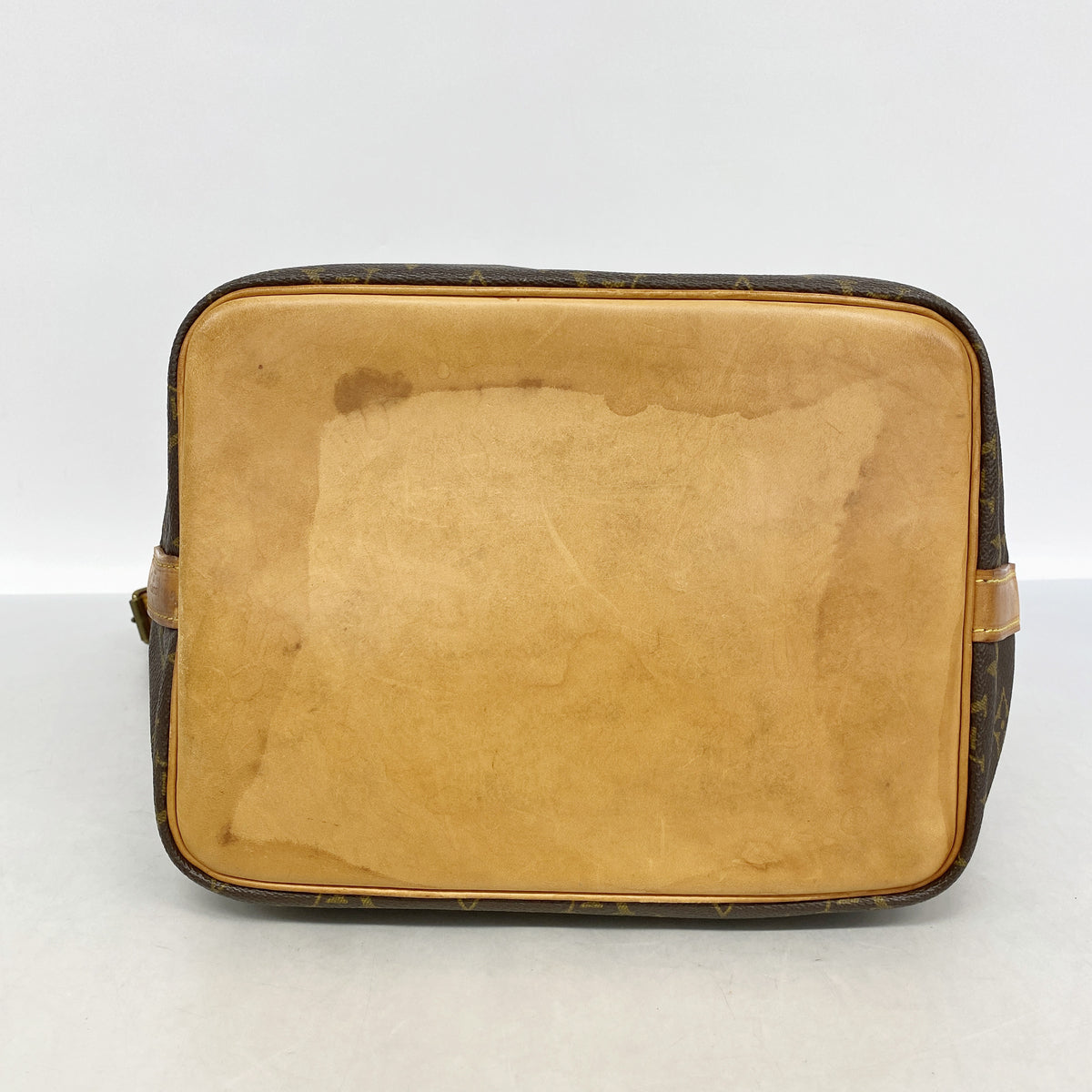【6kd4282】ルイヴィトン ショルダーバッグ モノグラム プチノエ M42226 ブラウン【中古】レディース