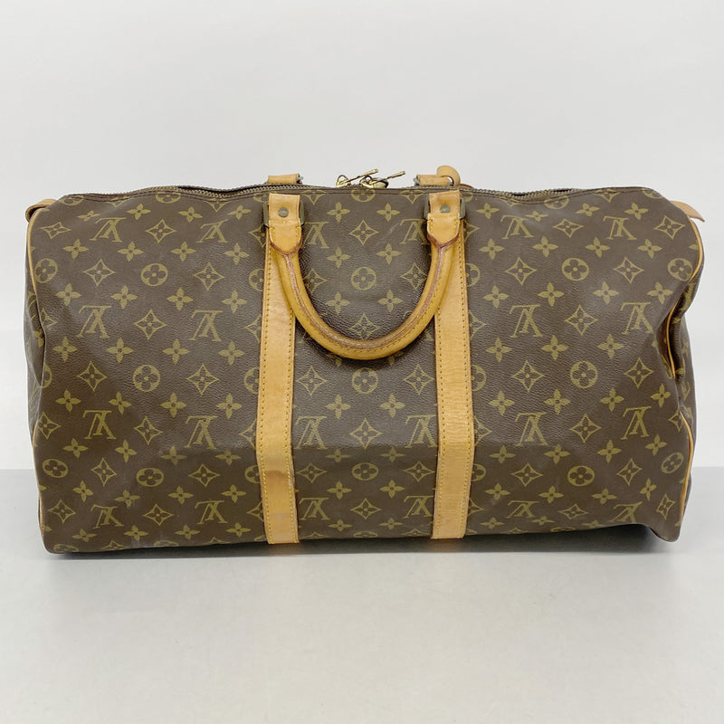 【6kd4300】ルイヴィトン ボストンバッグ モノグラム キーポル50 M41426 ブラウン【中古】メンズ レディース ユニセックス